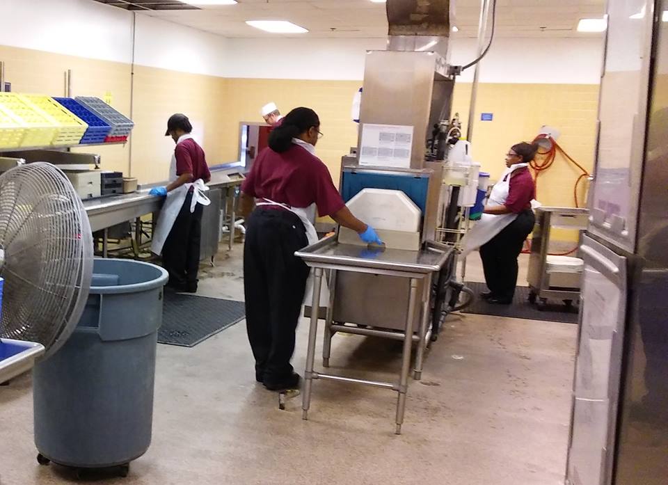 Eggleston Food Service Helping at Naval Station Eggleston