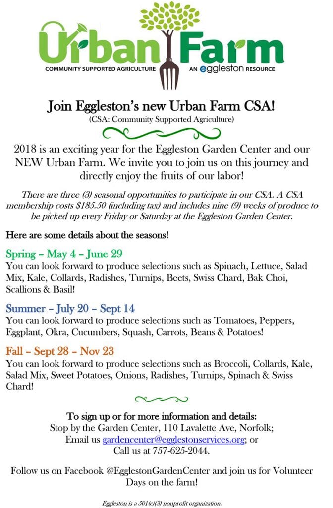 Join Urban Farm 2018