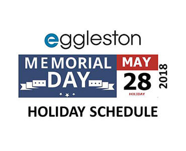 Memorial Day Holiday Schedule