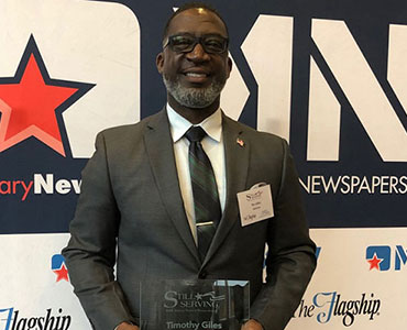 Tim Giles Honored at the “Still Serving” Awards