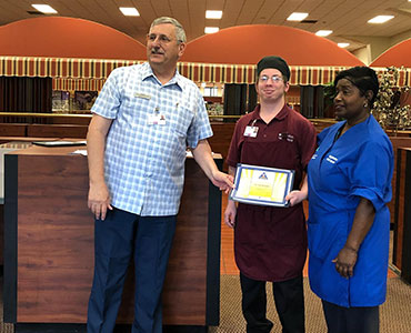 Congratulations to Patrick Adams for his Excellence in Action Award!