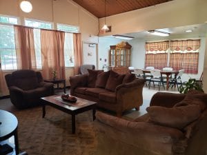 Leifer house - living room