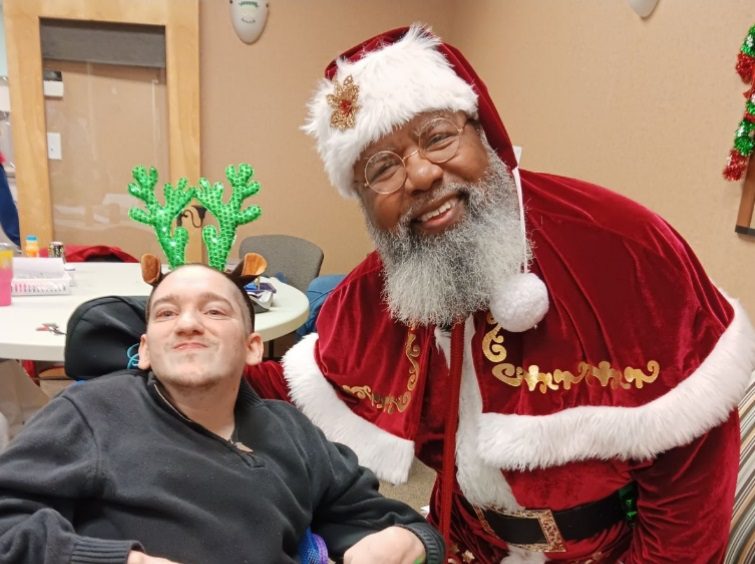 Santa and Tyler