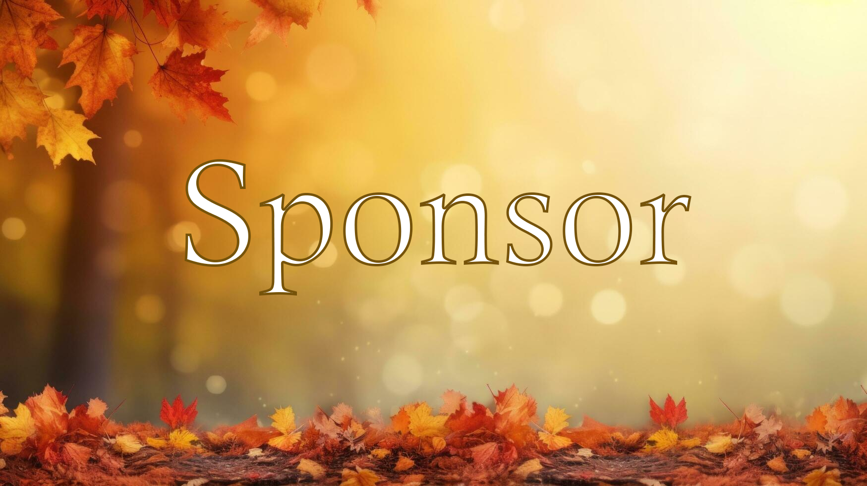 Become a Sponsor